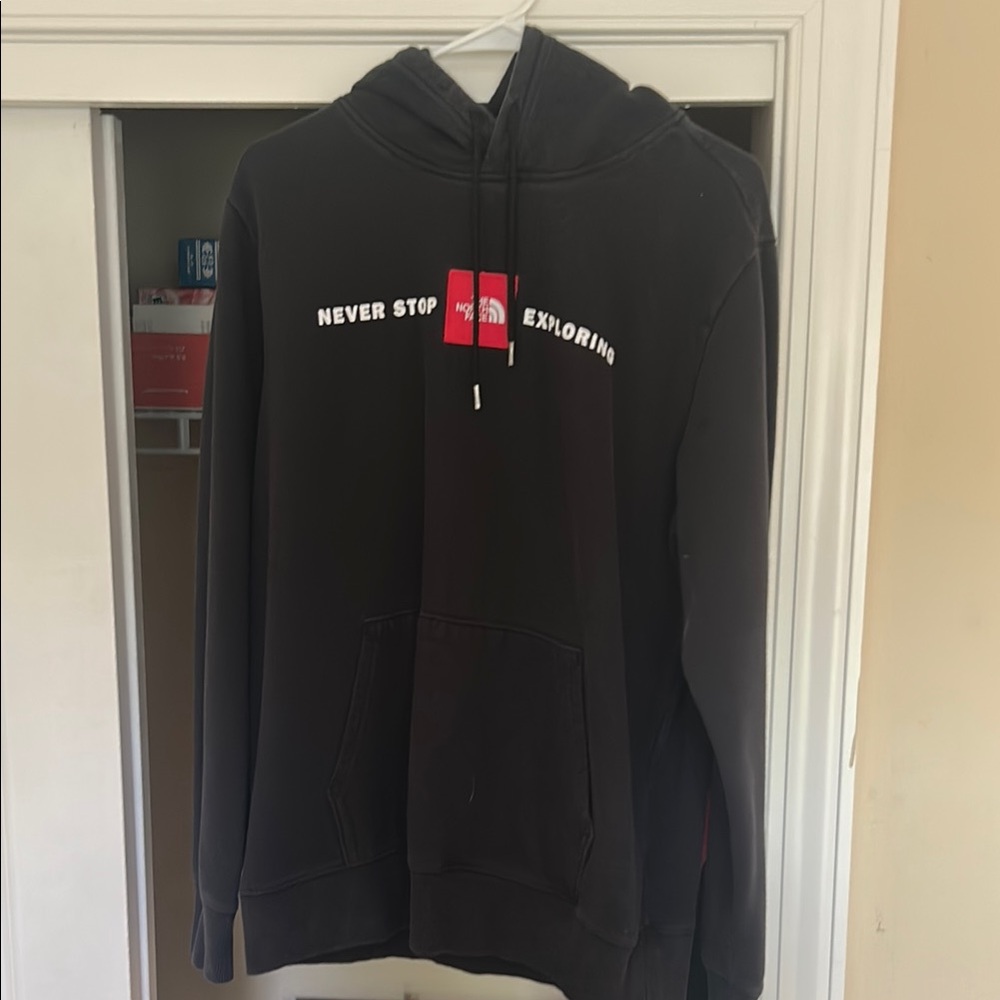 The North Face Black Sweatshirt Hoodie Casual
